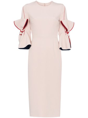 ROKSANDA Lavete Bow-Detail Cady Dress