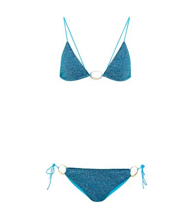 Lumiere Bikini in Blue - Oseree | Mytheresa