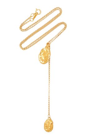 The Lunar Rocks 24k Gold-Plated Necklace By Alighieri | Moda Operandi