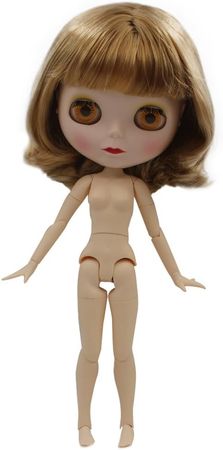 Amazon.com: 1/6 BJD Dolls, 4-Color Changing Eyes Matte Face and Ball Jointed Body Dolls, 12 Inch Customized Dolls Can Changed Makeup and Dress DIY. Nude Doll Sold Exclude Clothes (SNO.10) : Toys & Games