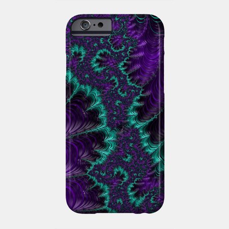 Fractal Purple - Fractals - Phone Case | TeePublic