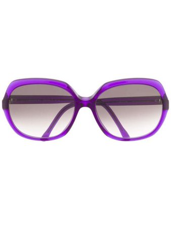 Mykita EMANUELLE Oversized Frame Sunglasses EMANUELLE Purple | Farfetch