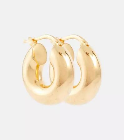 Jil Sander - Silver hoop earrings | Mytheresa