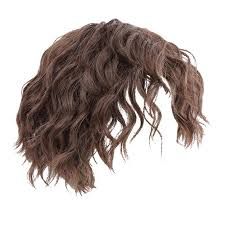 transparent light brown fluffy hair men wig - Google Search
