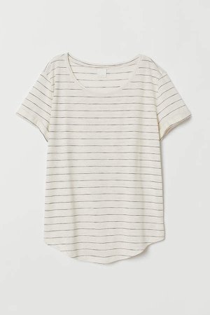 Modal-blend T-shirt - White