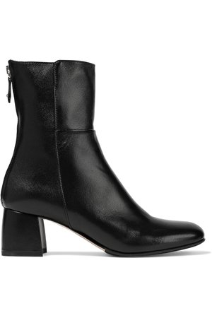 Izzy leather ankle boots | IRIS & INK | Sale up to 70% off | THE OUTNET