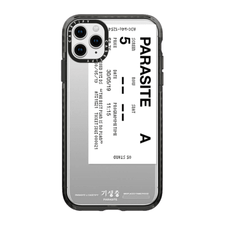 Parasite Ticket: Classic White