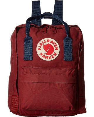 Find Big Savings on Fjallraven Kanken Mini (Ox Red/Royal Blue) Backpack Bags