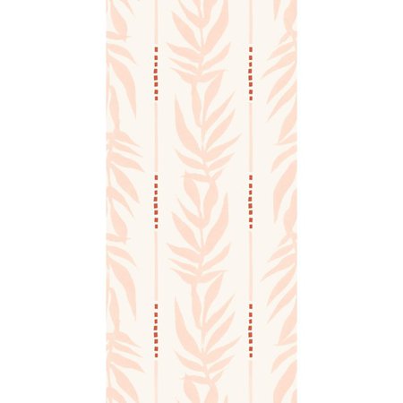 RoomMates Peach and White Vintage Palm Peel and Stick Wallpaper by Drew Barrymore Flower Home - Walmart.com - Walmart.com