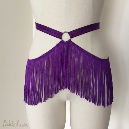 purple fringe belt - Google Search