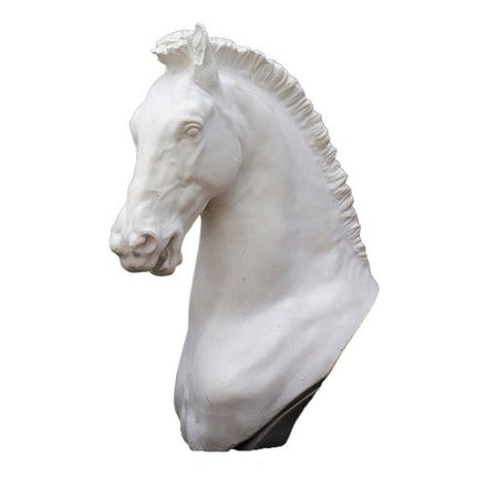 Horse Head Sculpture Galleria Romanelli - Artemest