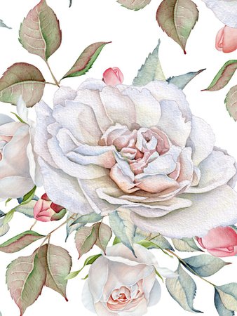 pastel watercolour floral print tee - Google Search