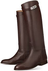 hermes jumping boots brown - Google Search