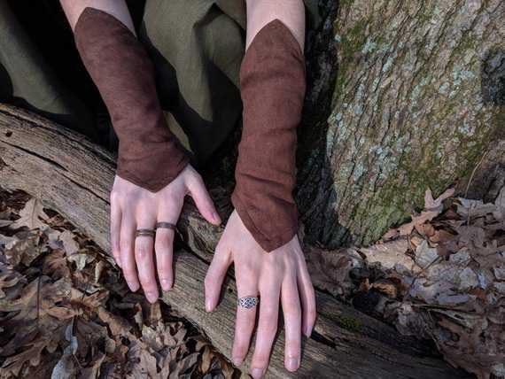 Soft Elven Gloves Fairy Fantasy Elf Renaissance Medieval