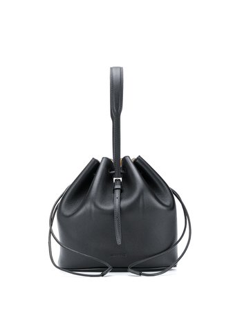 Jil Sander leather bucket bag