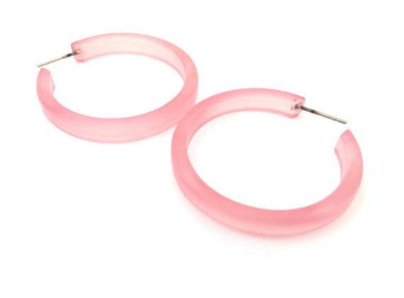 pink hoops