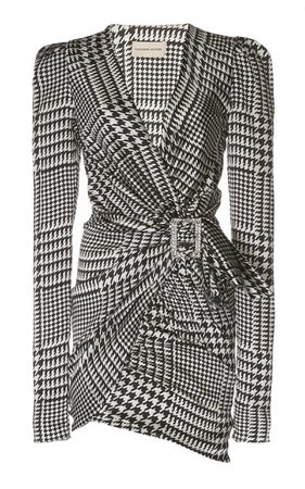 Herringbone Silk Dress by Alexandre Vauthier | Moda Operandi