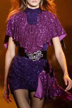Purple Runway dress