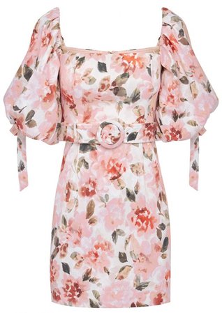 SHEIKE FRENCH FLORAL DRESS