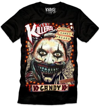 Killers Never Die - Twisty the Clown T-Shirt