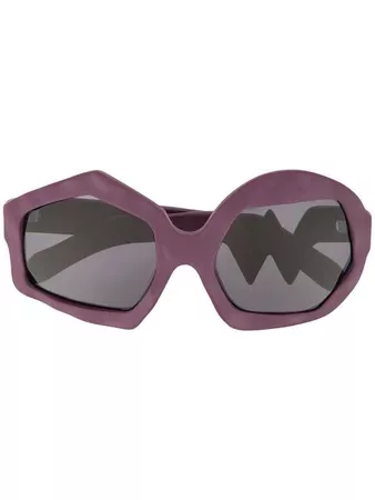 Walter Van Beirendonck lightning sunglasses $610 - Buy Online AW18 - Quick Shipping, Price