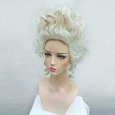 High Quality Marie Antoinette Wigs Aristocracy Queen Cosplay Wig + Wig Cap | eBay