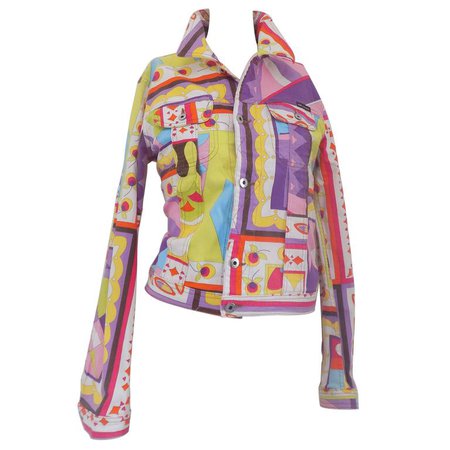 Dolce and Gabbana Multicolour Jacket For Sale at 1stdibs