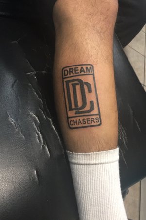 Tattoo uploaded by Kappo Da Artist Dream Chaser Logo