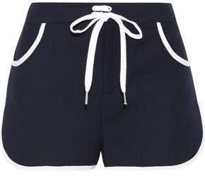 Appliqued Cotton-blend Shorts