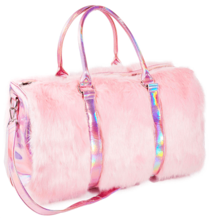 The Loser's Shopping Guide — thelosersshoppingguide: Pink Furry Holographic...