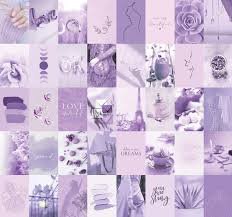 circle collage of lavender - Google Search