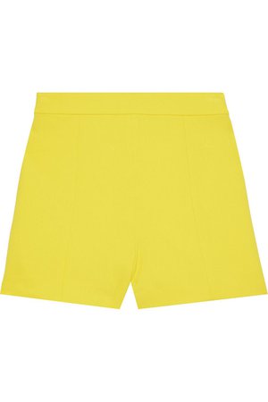 Yellow Hera woven shorts | Sale up to 70% off | THE OUTNET | ALICE + OLIVIA | THE OUTNET