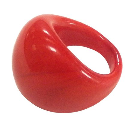 Red Plastic Ring