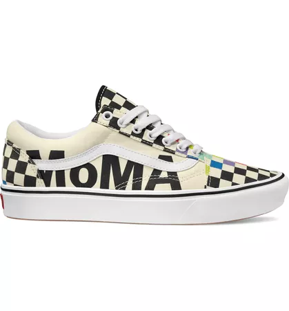 Vans x MoMA ComfyCush Old Skool Slip-On Sneaker (Women) | Nordstrom