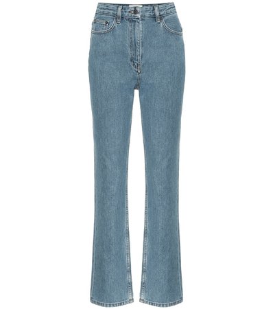 Charlee High-Rise Cropped Jeans - The Row | Mytheresa