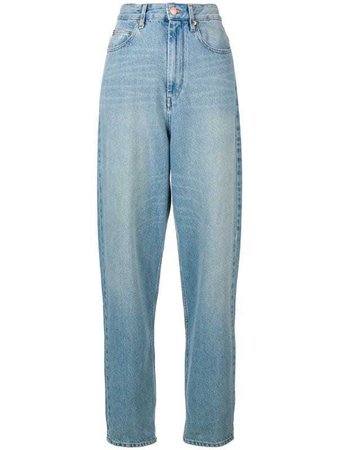 isabel marant corsy oversize jeans