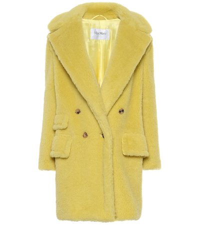 Max Mara Adenia alpaca and wool-blend coat