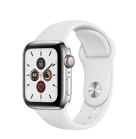Apple Watch Stainless Steel Case with Sport Band