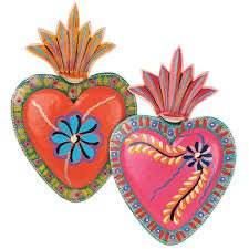 mexican heart art - Google Search