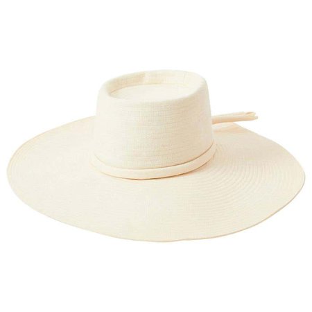 Yves Saint Laurent Cream Tone Wide Brim Hat at 1stDibs | cream wide brim hat, brim ointment, ysl wide brim hat