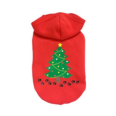 Amazon.com : I-Fashion Christmas Dog Hoodies Xmas Dog Sweater Costumes For Small and Meduim Dog winter clothes (M, Deer 3) : Gateway