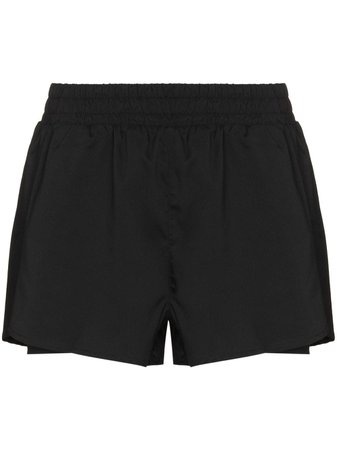 Shop Girlfriend Collective Trail layered shorts with Express Delivery - FARFETCH