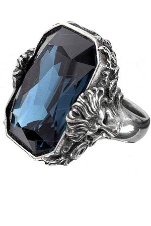 Britannia Gem Ring by Alchemy Gothic | Gothic Jewellery