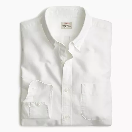 American Pima cotton oxford shirt | J.Crew