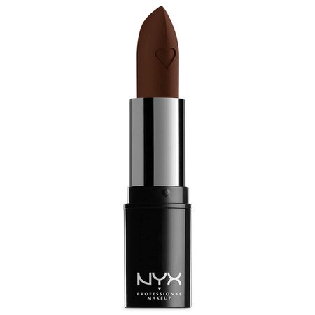 *clipped by @luci-her* NYX Professional Makeup Shout Loud Satin Lipstick Grind | Beautylish