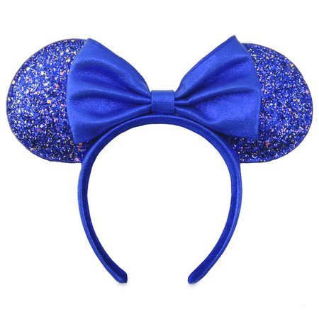 Minnie Mouse Ear Headband – Wishes Come True Blue | shopDisney