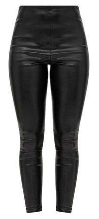 faux leather high wasted legging