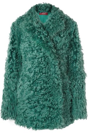 Sies Marjan Pippa Shearling Pea Coat | ModeSens