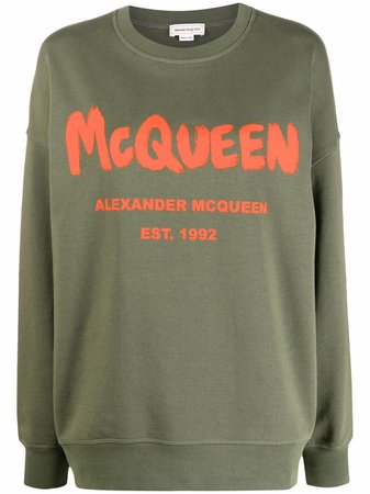 Alexander McQueen logo-printed Sweatshirt - Farfetch