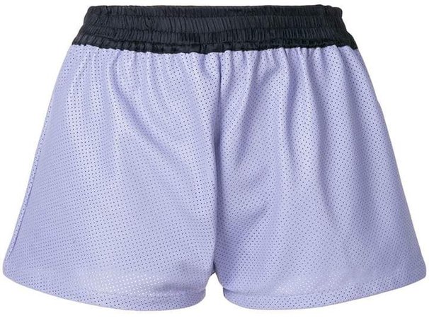 Coup De Coeur perforated shorts